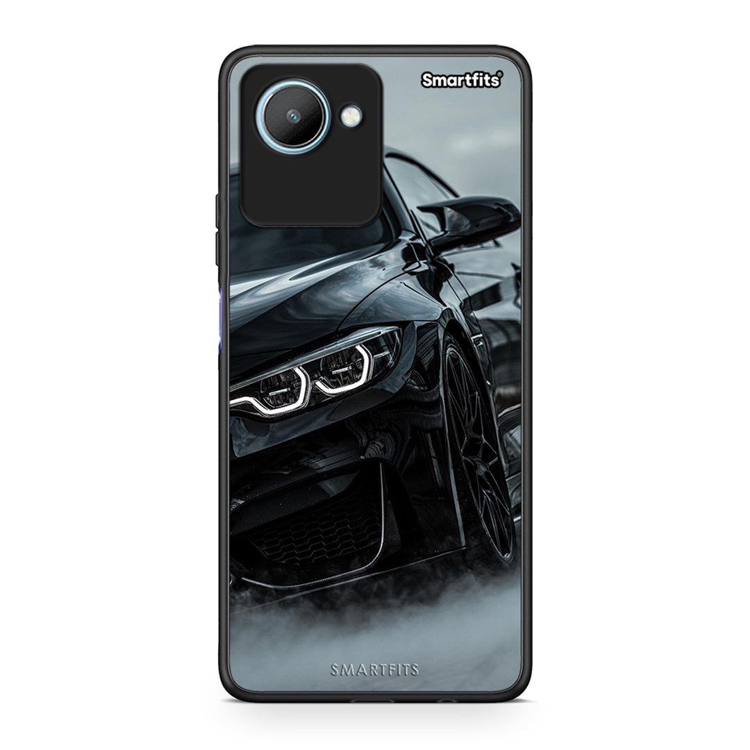 Θήκη Realme C30 Black BMW από τη Smartfits με σχέδιο στο πίσω μέρος και μαύρο περίβλημα | Realme C30 Black BMW Case with Colorful Back and Black Bezels