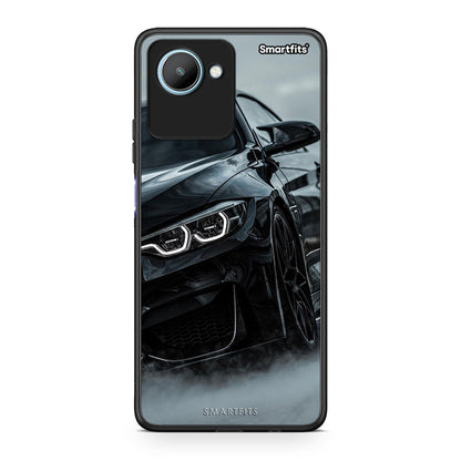 Θήκη Realme C30 Black BMW από τη Smartfits με σχέδιο στο πίσω μέρος και μαύρο περίβλημα | Realme C30 Black BMW Case with Colorful Back and Black Bezels