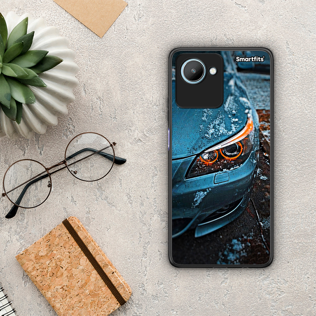 Θήκη Realme C30 Bmw E60 από τη Smartfits με σχέδιο στο πίσω μέρος και μαύρο περίβλημα | Realme C30 Bmw E60 Case with Colorful Back and Black Bezels