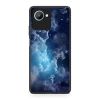 Thumbnail for Θήκη Realme C30 Galactic Blue Sky από τη Smartfits με σχέδιο στο πίσω μέρος και μαύρο περίβλημα | Realme C30 Galactic Blue Sky Case with Colorful Back and Black Bezels