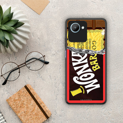 Θήκη Realme C30 Golden Ticket από τη Smartfits με σχέδιο στο πίσω μέρος και μαύρο περίβλημα | Realme C30 Golden Ticket Case with Colorful Back and Black Bezels