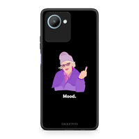 Thumbnail for Θήκη Realme C30 Grandma Mood Black από τη Smartfits με σχέδιο στο πίσω μέρος και μαύρο περίβλημα | Realme C30 Grandma Mood Black Case with Colorful Back and Black Bezels