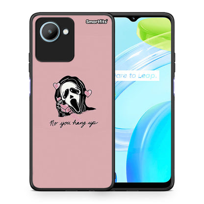 Θήκη Realme C30 Halloween Hang Up από τη Smartfits με σχέδιο στο πίσω μέρος και μαύρο περίβλημα | Realme C30 Halloween Hang Up Case with Colorful Back and Black Bezels