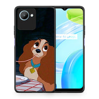 Thumbnail for Θήκη Realme C30 Lady And Tramp 2 από τη Smartfits με σχέδιο στο πίσω μέρος και μαύρο περίβλημα | Realme C30 Lady And Tramp 2 Case with Colorful Back and Black Bezels