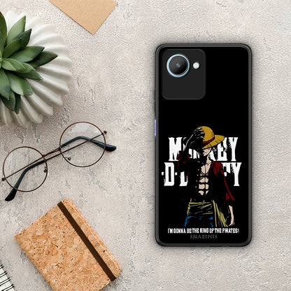 Θήκη Realme C30 Pirate King από τη Smartfits με σχέδιο στο πίσω μέρος και μαύρο περίβλημα | Realme C30 Pirate King Case with Colorful Back and Black Bezels