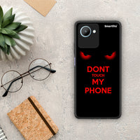 Thumbnail for Θήκη Realme C30 Touch My Phone από τη Smartfits με σχέδιο στο πίσω μέρος και μαύρο περίβλημα | Realme C30 Touch My Phone Case with Colorful Back and Black Bezels