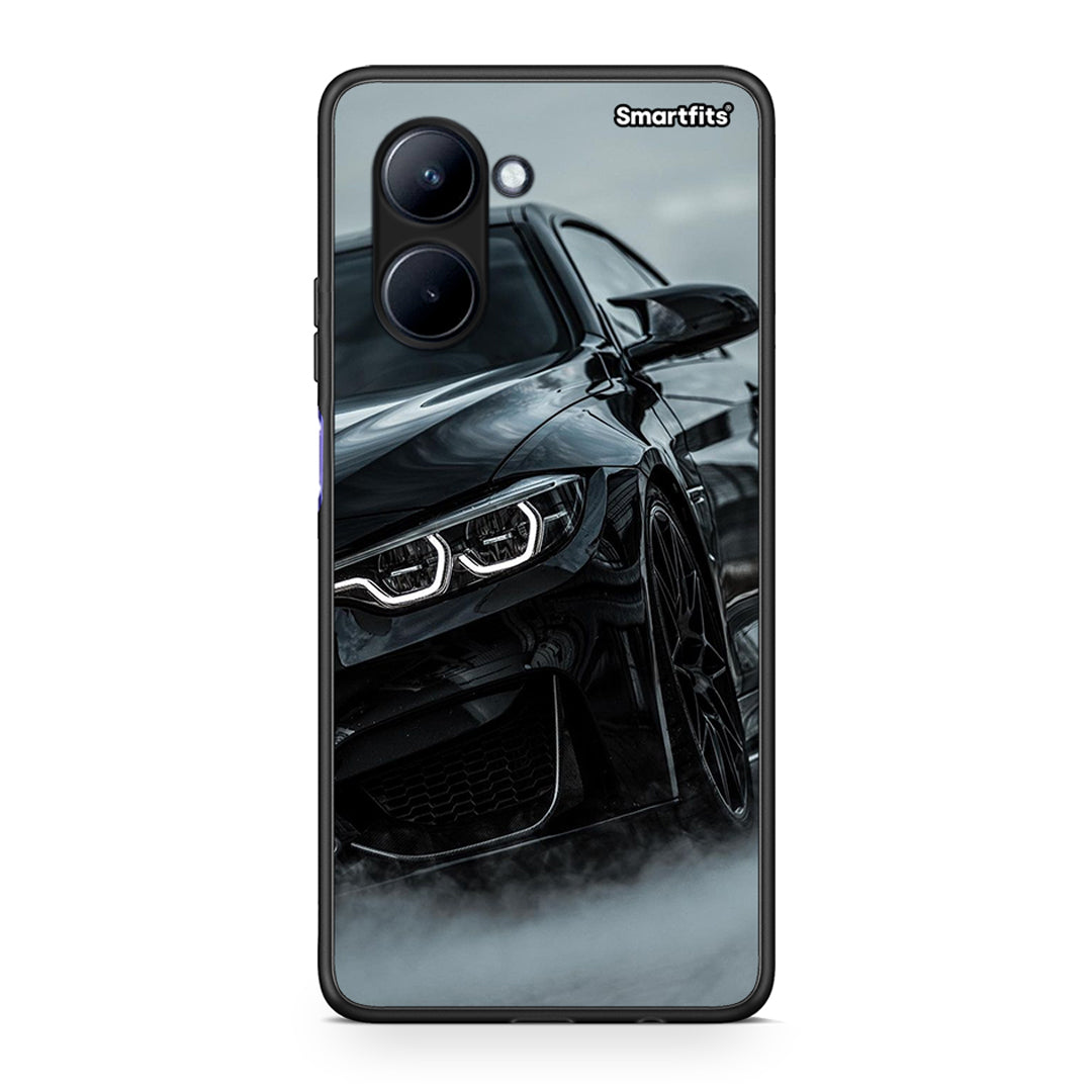 Θήκη Realme C33 Black BMW από τη Smartfits με σχέδιο στο πίσω μέρος και μαύρο περίβλημα | Realme C33 Black BMW Case with Colorful Back and Black Bezels
