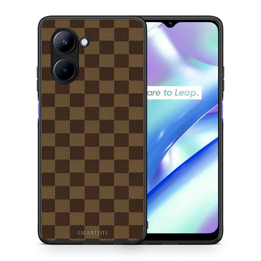 Θήκη Realme C33 Designer Glamour από τη Smartfits με σχέδιο στο πίσω μέρος και μαύρο περίβλημα | Realme C33 Designer Glamour Case with Colorful Back and Black Bezels