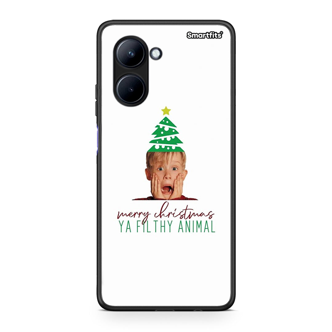 Θήκη Realme C33 Filthy Animal από τη Smartfits με σχέδιο στο πίσω μέρος και μαύρο περίβλημα | Realme C33 Filthy Animal Case with Colorful Back and Black Bezels