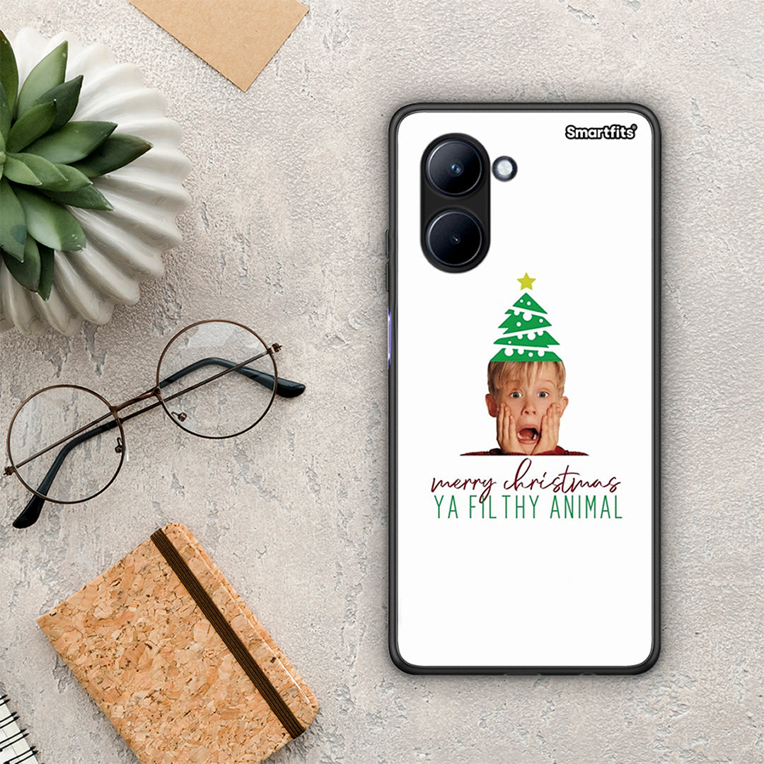 Θήκη Realme C33 Filthy Animal από τη Smartfits με σχέδιο στο πίσω μέρος και μαύρο περίβλημα | Realme C33 Filthy Animal Case with Colorful Back and Black Bezels