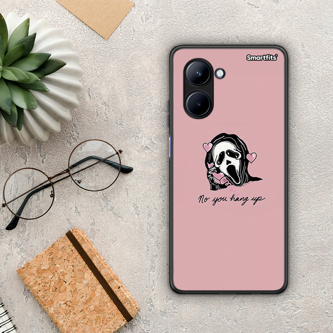 Θήκη Realme C33 Halloween Hang Up από τη Smartfits με σχέδιο στο πίσω μέρος και μαύρο περίβλημα | Realme C33 Halloween Hang Up Case with Colorful Back and Black Bezels