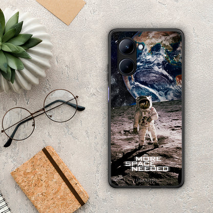 Θήκη Realme C33 More Space από τη Smartfits με σχέδιο στο πίσω μέρος και μαύρο περίβλημα | Realme C33 More Space Case with Colorful Back and Black Bezels