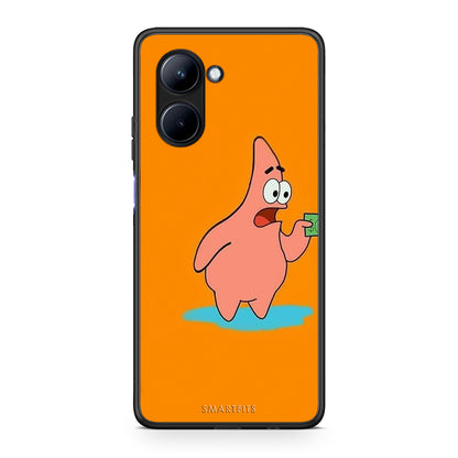 Θήκη Realme C33 No Money 1 από τη Smartfits με σχέδιο στο πίσω μέρος και μαύρο περίβλημα | Realme C33 No Money 1 Case with Colorful Back and Black Bezels