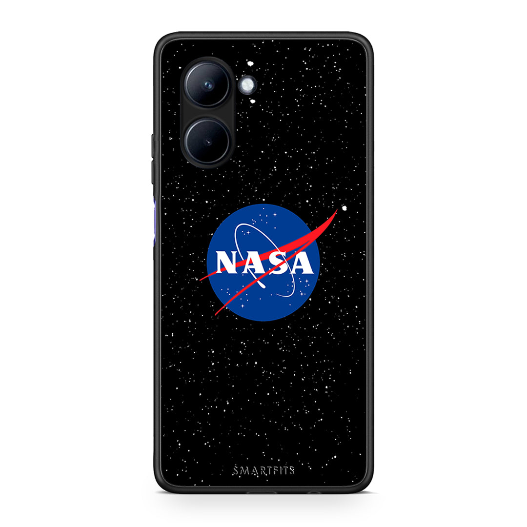 Θήκη Realme C33 PopArt NASA από τη Smartfits με σχέδιο στο πίσω μέρος και μαύρο περίβλημα | Realme C33 PopArt NASA Case with Colorful Back and Black Bezels