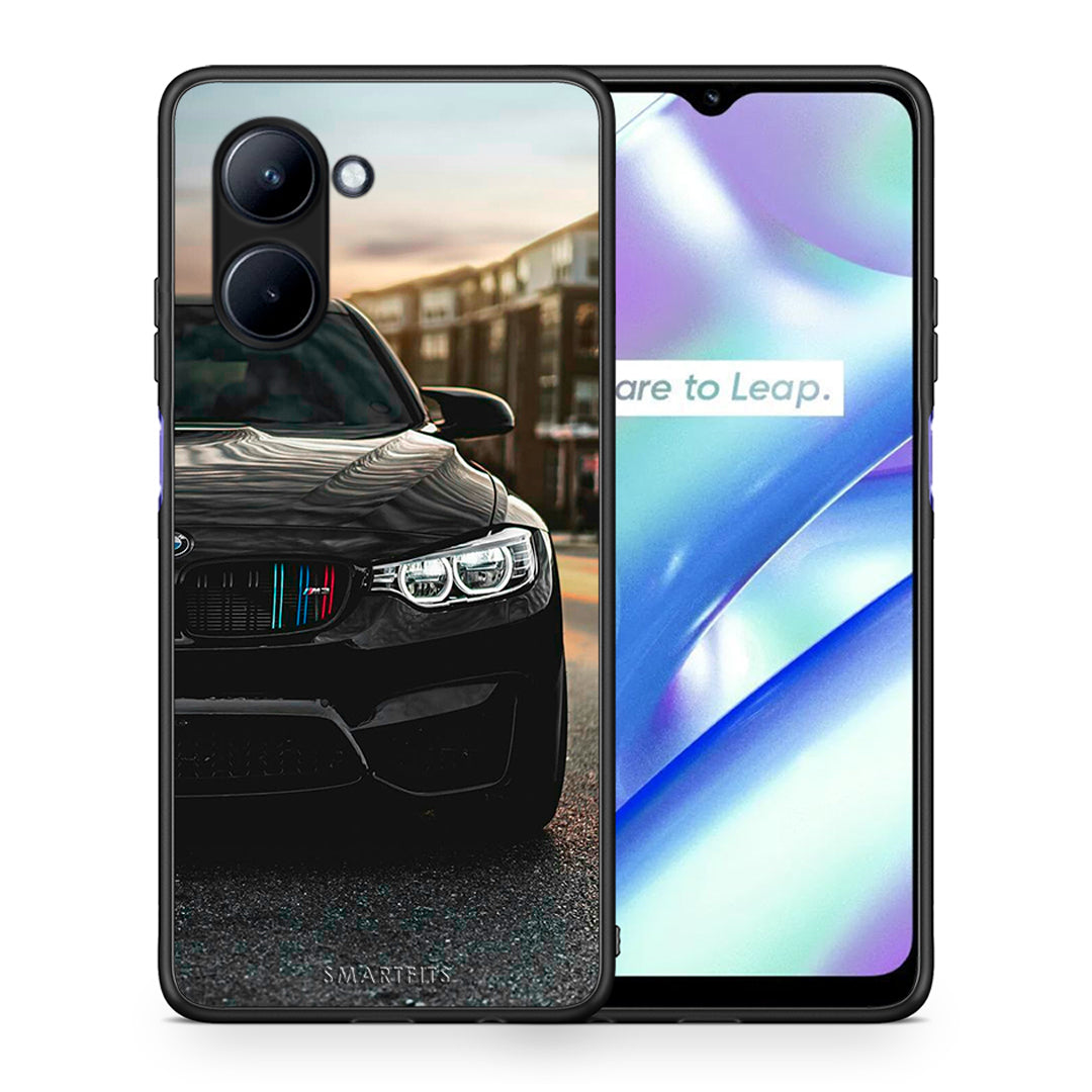 Θήκη Realme C33 Racing M3 από τη Smartfits με σχέδιο στο πίσω μέρος και μαύρο περίβλημα | Realme C33 Racing M3 Case with Colorful Back and Black Bezels