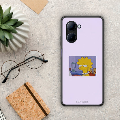Θήκη Realme C33 So Happy από τη Smartfits με σχέδιο στο πίσω μέρος και μαύρο περίβλημα | Realme C33 So Happy Case with Colorful Back and Black Bezels