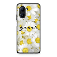 Thumbnail for Θήκη Realme C33 Summer Daisies από τη Smartfits με σχέδιο στο πίσω μέρος και μαύρο περίβλημα | Realme C33 Summer Daisies Case with Colorful Back and Black Bezels