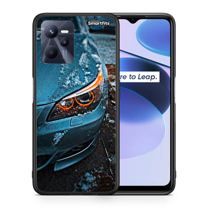 Θήκη Realme C35 Bmw E60 από τη Smartfits με σχέδιο στο πίσω μέρος και μαύρο περίβλημα | Realme C35 Bmw E60 case with colorful back and black bezels