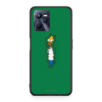 Thumbnail for Realme C35 Bush Man Θήκη Αγίου Βαλεντίνου από τη Smartfits με σχέδιο στο πίσω μέρος και μαύρο περίβλημα | Smartphone case with colorful back and black bezels by Smartfits