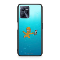 Thumbnail for Realme C35 Chasing Money θήκη από τη Smartfits με σχέδιο στο πίσω μέρος και μαύρο περίβλημα | Smartphone case with colorful back and black bezels by Smartfits