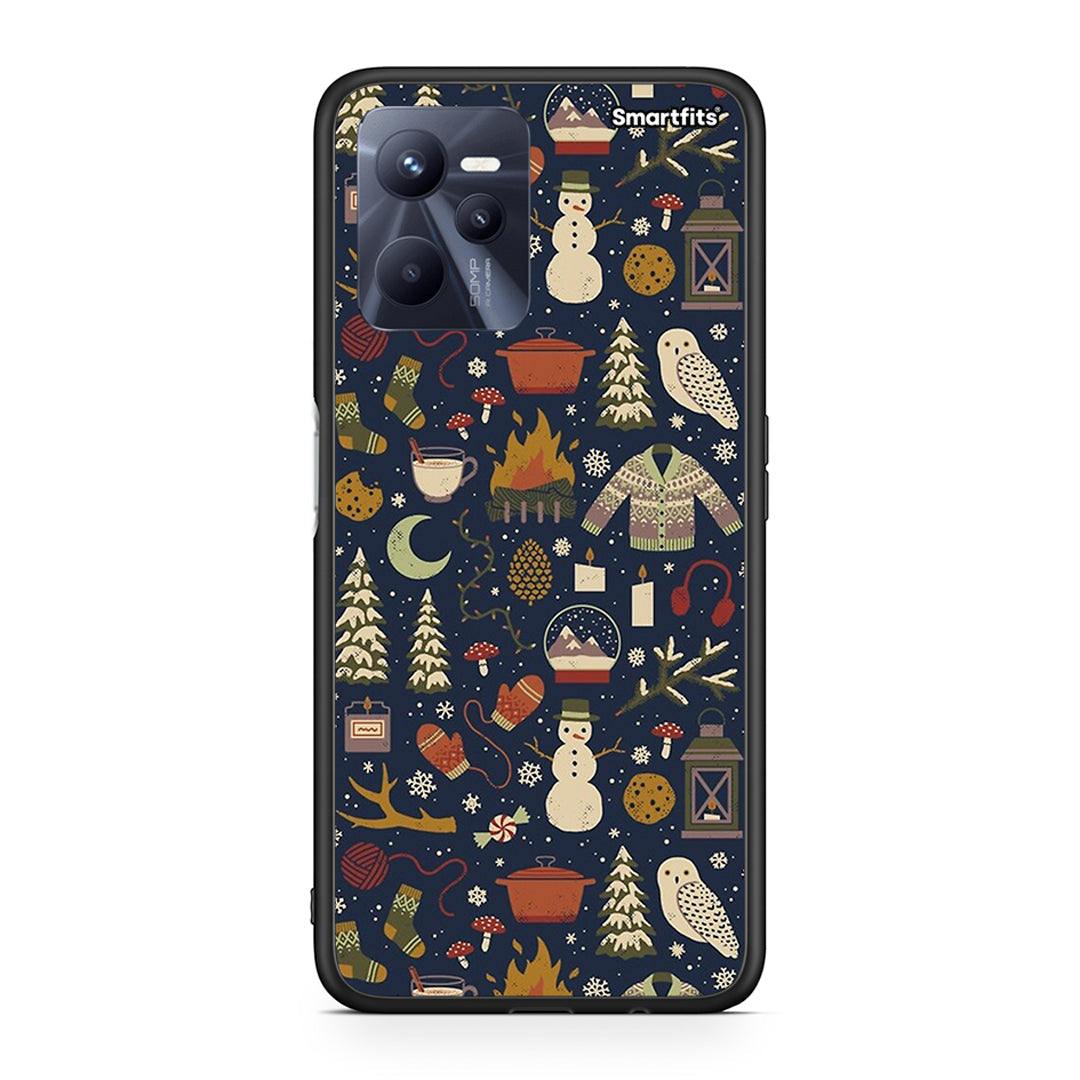 Christmas Elements - Realme C35 / Narzo 50A Prime θήκη