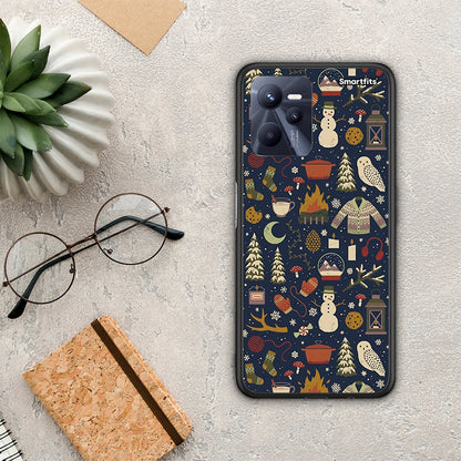 Christmas Elements - Realme C35 / Narzo 50A Prime θήκη