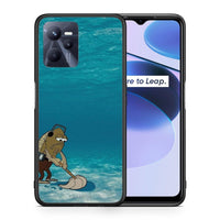 Thumbnail for Θήκη Realme C35 Clean The Ocean από τη Smartfits με σχέδιο στο πίσω μέρος και μαύρο περίβλημα | Realme C35 Clean The Ocean case with colorful back and black bezels
