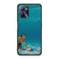 Thumbnail for Realme C35 Clean The Ocean Θήκη από τη Smartfits με σχέδιο στο πίσω μέρος και μαύρο περίβλημα | Smartphone case with colorful back and black bezels by Smartfits