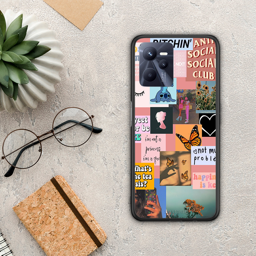 Collage Bitchin - Realme C35 / Narzo 50A Prime θήκη
