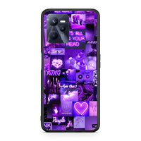 Thumbnail for Realme C35 Collage Stay Wild Θήκη Αγίου Βαλεντίνου από τη Smartfits με σχέδιο στο πίσω μέρος και μαύρο περίβλημα | Smartphone case with colorful back and black bezels by Smartfits