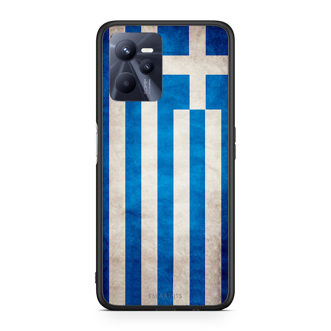 4 - Realme C35 Greeek Flag case, cover, bumper