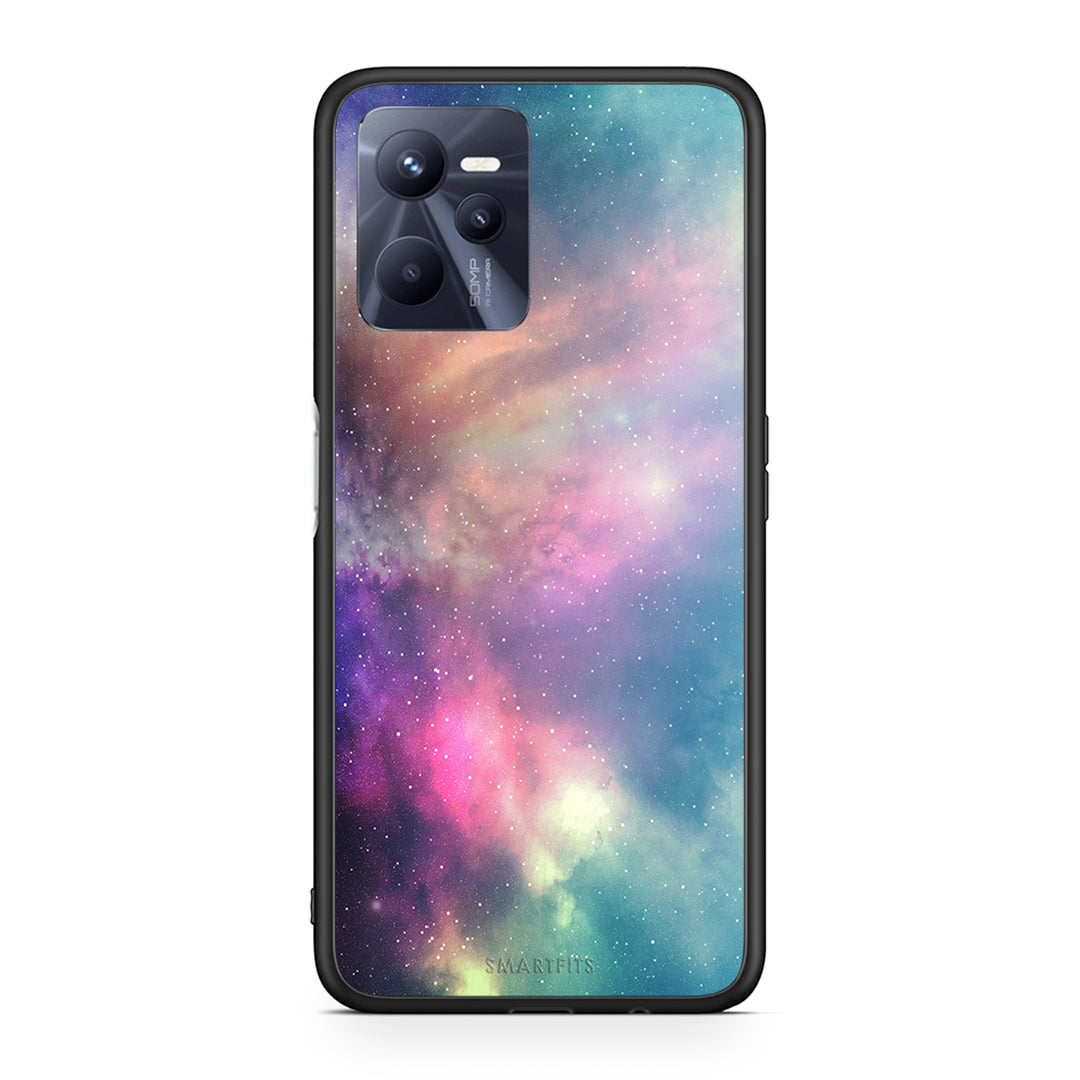 105 - Realme C35 Rainbow Galaxy case, cover, bumper