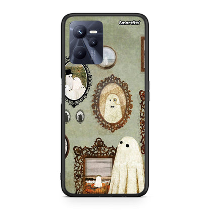 Realme C35 Halloween Ghost Season θήκη από τη Smartfits με σχέδιο στο πίσω μέρος και μαύρο περίβλημα | Smartphone case with colorful back and black bezels by Smartfits