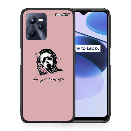 Θήκη Realme C35 Halloween Hang Up από τη Smartfits με σχέδιο στο πίσω μέρος και μαύρο περίβλημα | Realme C35 Halloween Hang Up case with colorful back and black bezels