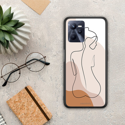 LineArt Woman - Realme C35 / Narzo 50A Prime θήκη