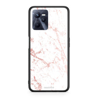 Thumbnail for 116 - Realme C35 Pink Splash Marble case, cover, bumper