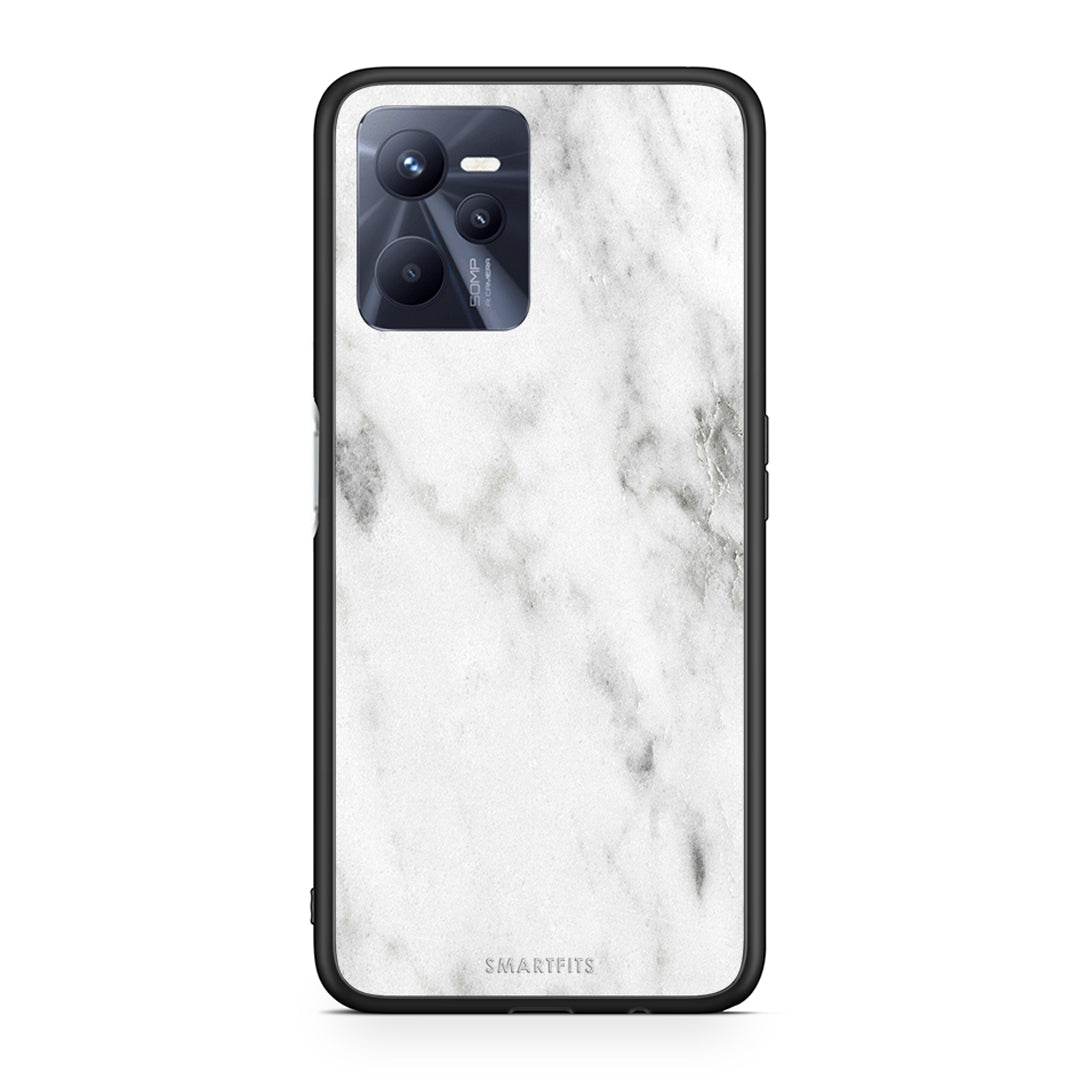 2 - Realme C35 White marble case, cover, bumper