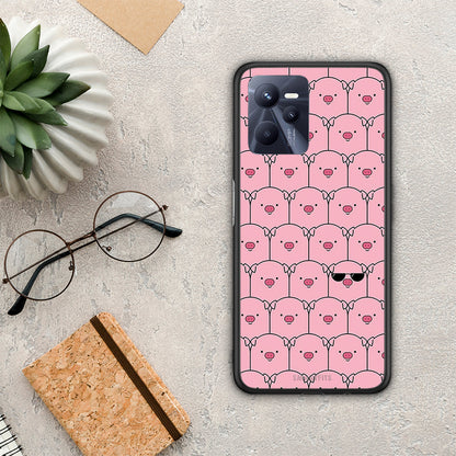 Pig Glasses - Realme C35 / Narzo 50A Prime θήκη