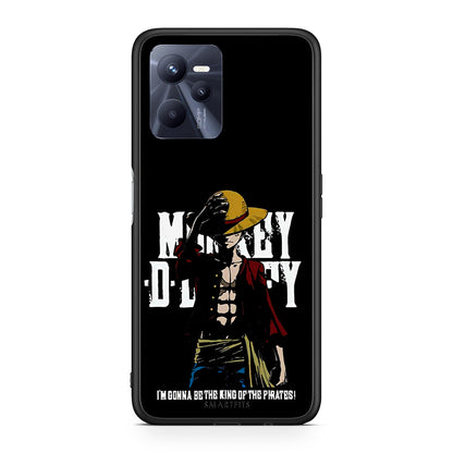 Realme C35 Pirate King θήκη από τη Smartfits με σχέδιο στο πίσω μέρος και μαύρο περίβλημα | Smartphone case with colorful back and black bezels by Smartfits