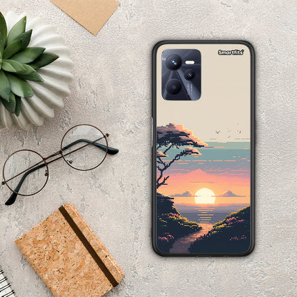 Pixel Sunset - Realme C35 / Narzo 50A Prime θήκη
