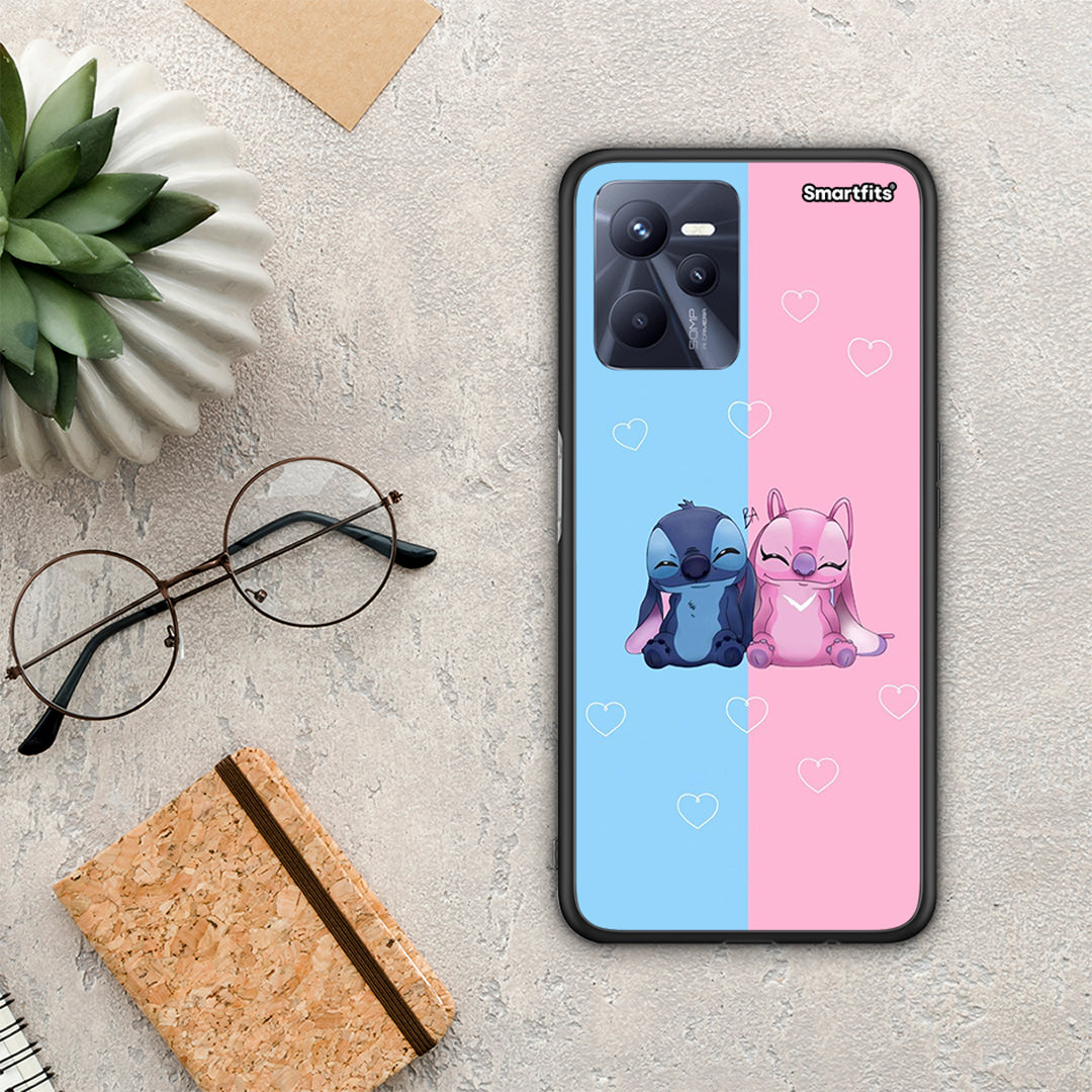 Stitch And Angel - Realme C35 / Narzo 50A Prime θήκη