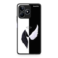 Thumbnail for Realme C53 Angels Demons θήκη από τη Smartfits με σχέδιο στο πίσω μέρος και μαύρο περίβλημα | Smartphone case with colorful back and black bezels by Smartfits