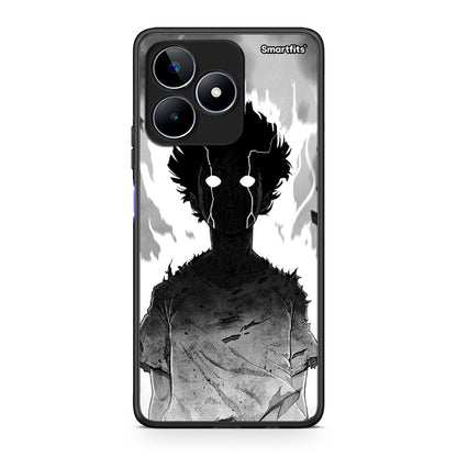 Realme C53 Anime Boy Θήκη από τη Smartfits με σχέδιο στο πίσω μέρος και μαύρο περίβλημα | Smartphone case with colorful back and black bezels by Smartfits