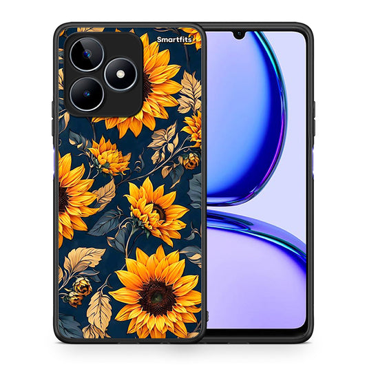 Autumn Sunflowers - Realme C53 θήκη