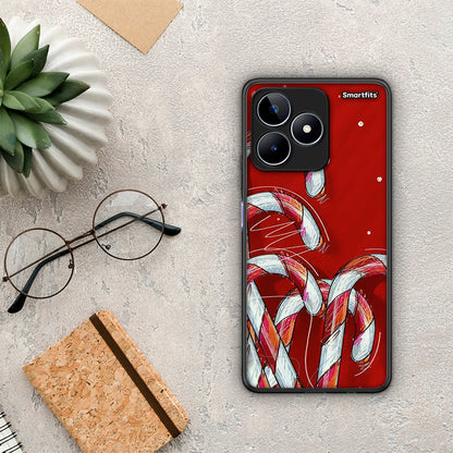 Candy Cane - Realme C53 θήκη