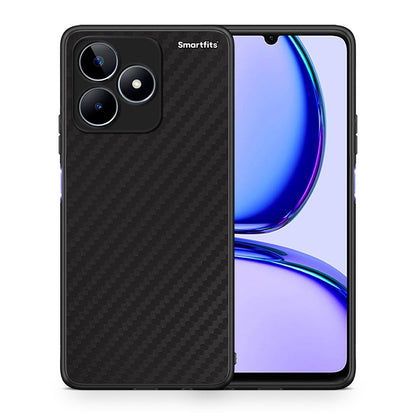 Θήκη Realme C53 Carbon Black από τη Smartfits με σχέδιο στο πίσω μέρος και μαύρο περίβλημα | Realme C53 Carbon Black case with colorful back and black bezels
