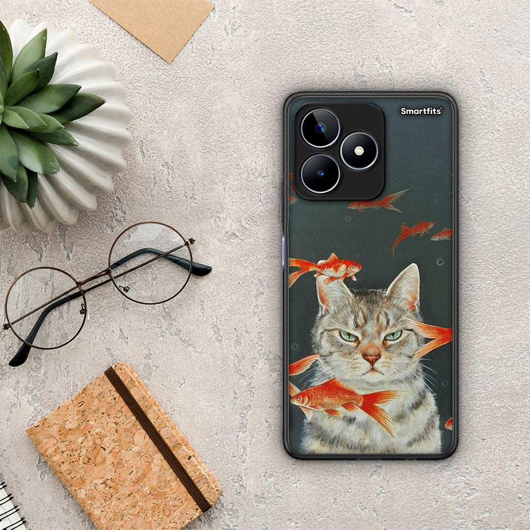 Cat Goldfish - Realme C53 θήκη