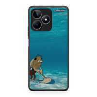 Thumbnail for Realme C53 Clean The Ocean Θήκη από τη Smartfits με σχέδιο στο πίσω μέρος και μαύρο περίβλημα | Smartphone case with colorful back and black bezels by Smartfits