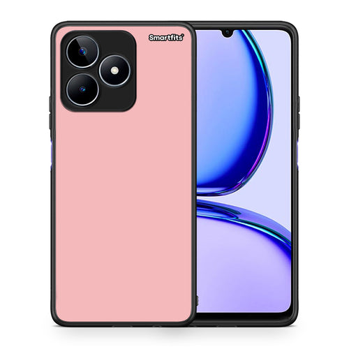 Θήκη Realme C53 Nude Color από τη Smartfits με σχέδιο στο πίσω μέρος και μαύρο περίβλημα | Realme C53 Nude Color case with colorful back and black bezels