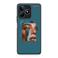 Thumbnail for Realme C53 Cry An Ocean θήκη από τη Smartfits με σχέδιο στο πίσω μέρος και μαύρο περίβλημα | Smartphone case with colorful back and black bezels by Smartfits